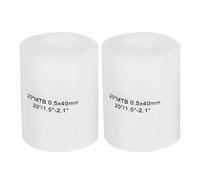 KIMISS 20 X 4 Pouces Fat Tire Protection 2 Pcs Vélo Vélo Pneu Liner Anti Crevaison Ceinture Bande Protecteur Set Blanc Polyuréthane Pad Mountain Road Cycling Sory (Anti-Cravate)