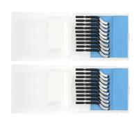 KIMISS 20pcs Tiche du Couteau de Couteau Tête de de Remplacement pour Gratter le PVC, le Plastique et le Fer - BS1010 Les Lames de Coupe Compatibles pour Les Raccords en Métal et en Tuyaux