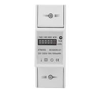 KIMISS 220V Digital 1 Phase 2 Wire Din Rail Metrical - 20 Un Compteur KWH électronique avec des Indicateurs LED et une Sortie d'impulsion