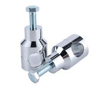KIMISS 25mm/1.0in pince de guidon, pince de montage de support de guidon de moto circulaire universelle(Placage omé 25 mm)