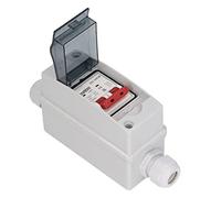 KIMISS 2P Miniature Circuit Breaker 20A, Protection Résistant aux | PA66 résistant à la corrosion, Installation simplifiée, Vue claire de l\'état, Idéal pour les systèmes solaires