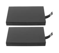 KIMISS 2pcs 360 Slim Case de Remplacement du Boîtier du Disque Dur Interne 20 Go / 60 Go / 120/250 / 500 - Drive du Dur en Plastique