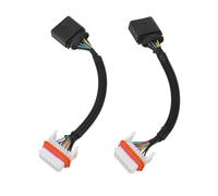 KIMISS 2pcs Adaptateur de Faisceau de Câblage de Phare HID 7L6 971 071 A Adaptateur de Faisceau de Câblage de Phare Connecteur de Fil de Phare HID de Voiture en Plastique