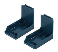 KIMISS 2PCS Wall Murd Battery Street - Compatible avec des Outils électriques et Accessoires 18V - Solution de Stockage ABS à Deux Usage