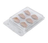 KIMISS 3 Paires Paupières de Tête Mannequin avec Cils pour Pratiques d'extension des Cils - Paupières en Silicone pour l'entraînement de Greffe (BROWN)