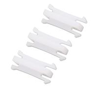 KIMISS 3 Pièces Clamp/Holder de Câble de Verrouillage de Capot 4549268 Remplacement en Plastique ABS pour Ajustement pour 2004-2011 et Ajustement pour C- 2003-2011, Clamp/Holder de Câble de