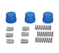 KIMISS 3 Set Trimmer Head Bump Bump Bouton Souchon D'Oeuvre Spring Fits T35 - Accessoire de Soins de Pelouse Efficace