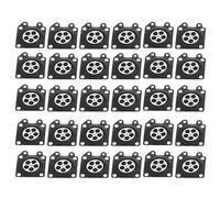 KIMISS 30 Pièces Ensemble Diaphragme de Carburateur, Joint Accessoire de Tronçonneuse pour Carburateur à Membrane Kit de Carburateur ZAMA 2500 3800 4500 5200 5800