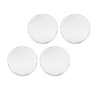 KIMISS 4 Pièces Enjoliveurs de Centre de Roue de Voiture, Diamètre Extérieur de 54 Mm pour C Maximum 2013-2018, Enjoliveurs Universels pour SUV et Berline, Accessoires de Roue élégants