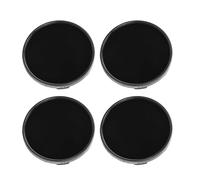 KIMISS 4 Pièces Enjoliveurs de Centre de Roue de Voiture, Diamètre Extérieur de 54 Mm pour C Maximum 2013-2018, Enjoliveurs Universels pour SUV et Berline, Accessoires de Roue élégants (Black)