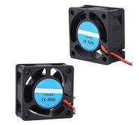 KIMISS 40x40x19mm DC 12v, Ventilateur avec Roulement à Manchon 5010 12v 5cm 0.15A 4020 Ventilateur Pc de Refroidissement 60mm pour Accessoires D'imprimante 3D Noir