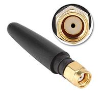 KIMISS 5 Ordinateurs SMA 2,4 GHz 3dbi WiFi Antenne Wi FI étanche à la Poussière Preuve Antenne Interne Anti Interférence 5 Cm pour Carte Réseau sans Fil, Module Wi FI (Femelle SMA Droite)