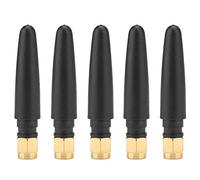 KIMISS 5 Ordinateurs SMA 2,4 GHz 3dbi WiFi Antenne Wi FI étanche à la Poussière Preuve Antenne Interne Anti Interférence 5 Cm pour Carte Réseau sans Fil, Module Wi FI (Mâle SMA Droit)