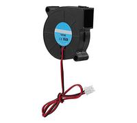 KIMISS 5015 24V 5015 Ventilateur De Refroidissement 50X50X15Mm 12V 24V Ventilateur sans Brosse Noir Abs 5015 DC 50 * 50 * 15Mm Turbo Ventilateur Ventilateur De Refroidissement pour (12V)