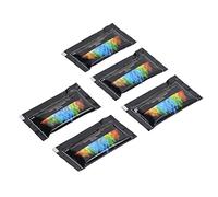 KIMISS 5pcs Cosmic Fire Color Packets - Powder de Couleur Vibrante pour Les Incendies Intérieurs/Extérieurs - 30g Chacun, des Flammes Colorées Durables pour Le Camping et Les Feux de