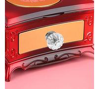 KIMISS 5pcs Kouttes de Porte de l'armoire en Acrylique de Style Européen - Le Tiroir à Trou à Trou de Cristal Tire des Poignées pour Les Armoires et Les (Une Citrouille)