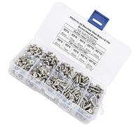 KIMISS 600 PCS M3 SET HEX SET 304 Pan de Casserole en Acier Inoxydable et Accessoires Matériels Plats, Maison et Utilisation