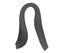KIMISS 600 Stripes DIY Paper Quilling M Width Pure Color Craft Paper - Créez un Beau Art Origami et Améliore la motricité Fine (gris clair)
