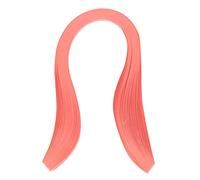 KIMISS 600 Stripes DIY Paper Quilling M Width Pure Color Craft Paper - Créez un Beau Art Origami et Améliore la motricité Fine (rose fluo)
