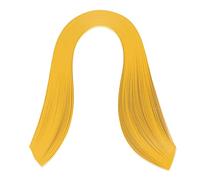 KIMISS 600 Stripes DIY Paper Quilling M Width Pure Color Craft Paper - Créez un Beau Art Origami et Améliore la motricité Fine (curcuma)