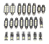KIMISS 6500K 150LM 12V T10 SMD LED ampoule blanche pour lampe de lecture de voiture(23 pièces)