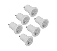 KIMISS 6pcs 4W LED MR11 Ampoules Gu10 Base, 360lm Pas, Angle de Faisceau de 120 °, éclairage pour la Maison en Céramique, Remplacement économe en énergie 40W Halogène (Lumière chaude)