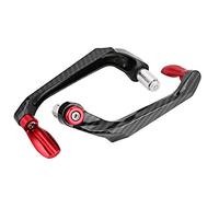 KIMISS 7/8in 22mm Embrayage de Frein de Guidon Levier D'embrayage de Frein en Aluminium CNC Protecteur de Guidon Universel pour motos,scooters,voitures électriques, vélos de montagne(Rouge)