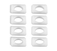 KIMISS 8 pièces Buissons de Rail de Voiture,Siège en ABS avec Ajustement Approprié pour Z3 E36 E37 E38