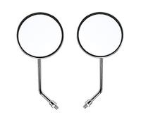 KIMISS 8mm Rétroviseurs Latéraux Moto,Rétroviseurs Ronds Côtés droit et Gauche pour Modification de Bricolage