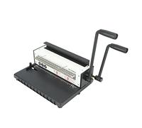 KIMISS à Reliure Spirale au Pas 3:1 avec 34 Trous, Perforation Manuelle pour Documents au Format A4, A5 et Lettre - Idéal pour le Bureau, l'école et la Maison (#11)