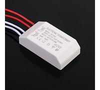 KIMISS AC220V ~ 240 V Adaptateur du Pilote d'alimentation du Transformateur électronique AC12V à AC12V - Sécurité et Fiable pour les Ampoules Halogènes Basse Tension (60W)