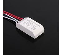 KIMISS AC220V ~ 240 V Adaptateur du Pilote d'alimentation du Transformateur électronique AC12V à AC12V - Sécurité et Fiable pour les Ampoules Halogènes Basse Tension (80W)