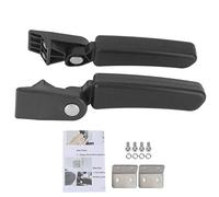 KIMISS Accoudoir passager de moto, accoudoir de coffre de moto pour siège arrière de moto pour Kawasaki Versys/KLR Series