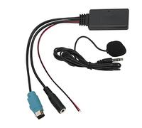 KIMISS Adaptateur Bluetooth de Voiture, Module AUX pour KCE-236B, Microphone Mains Libres avec Isolation Phonique