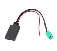 Adaptateur Bluetooth O, Duokon 6-poliges Stereo-Bluetooth-Modul Auto-Auto-Eingangskabeladapter Passend für Clio/Espace/Laguna