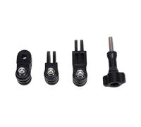 KIMISS Adaptateur de Bras Pivotant Universel pour Bras D'Extension, Convertisseur de Joint, Extension Réglable de 35 Mm à 50 Mm avec Vis en Acier Inoxydable pour Caméra d'action