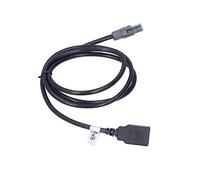 KIMISS Adaptateur de Câble USB 4 Broches pour Teana, X-Trail - Rallonge de Cordon Mâle 102 Cm - Remplacement ABS Fiable pour Connexion USB de Voiture