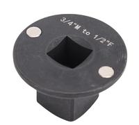 KIMISS Adaptateur de Douille à Choc à Profil Bas Rétention Magnétique Métal Haute Résistance avec Conception Empilable pour les Espaces Restreints et les Zones Difficiles D'accès (3/4"M-1/2"F)