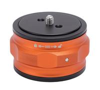 KIMISS Adaptateur de Fixation pour Plaque de Fixation Rapide pour Appareil Photo, Robuste, Charge de 20 Kg, Filetage Universel 3/8" 1/4", pour Cinéastes Professionnels, Photographes