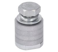 KIMISS Adaptateur de Meuleuse d'angle, Outil de Conversion pour M10, Tête de Machine à Rainurer à Changement Rapide avec capacité de Rainurage Réglable (M14)