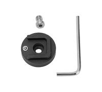 KIMISS Adaptateur de Montage de Chaussure Froide 1/4 Pouces Haute fonctionnalité avec daptateur de Montage de Chaussure Froide Anti-Chute en Alliage d'aluminium pour Cage de Caméra Haute