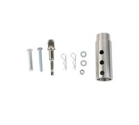KIMISS Adaptateur de Perceuse pour Cric de Remorque, Outil de Manivelle, Kit D'adaptateur de Perceuse à Manivelle, écrous de Broche D'arbre de Douille D'entraînement de 1 à 2 Pouc