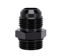 KIMISS Adaptateur de Rampe de Carburant, Raccord Mâle évasé 12AN vers ORB 12AN, for Système D’alimentation en Carburant