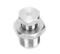 KIMISS Adaptateur de réducteur de bonde O2, adaptateur de capteur d'oxygène M18 x 1,50 à M12 x 1,25 Convient pour S13 S14