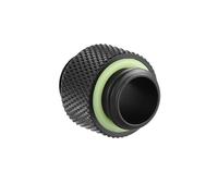 KIMISS Adaptateur de Refroidissement par Eau, 2 Pièces, Connecteur de Raccord G1/4, Système de Refroidissement PC, Métal avec O intégré (Longueur de soie standard)