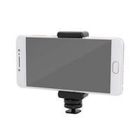 KIMISS Adaptateur de TéléPhone Camerapod Abs Cuivre Soporte Tornillo Para Tel茅Fono 1 4 Flash Hot Shoe Vis Adapterpod Mount Phone Clip Holder pour Appareil Photo Noir