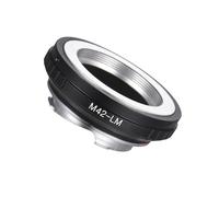 KIMISS Adaptateur M42 vers M - Adaptateur d'Objectif de Caméra M42-LM M42 Objectif à Vis vers M240 M10 M9 M8 M7 M6 M3 M2 M1 M5 Monochrom M- A