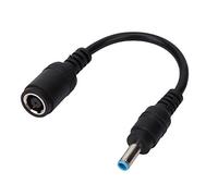 KIMISS Adaptateur Secteur de Ligne de Conversion Noir 7,4 X 5,0 Femelle à 4,5 X 3,0 Mm Mâle 7,4 à 4,5 pour HP Dell Power Adapter Conversion Line
