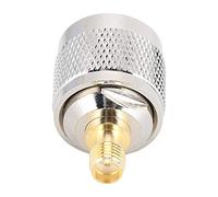 KIMISS Adaptateur SMA Radio WiFi - 2 Pcs N Mâle à SMA Femelle Cuivre Cuivre Coaxial Connecteur Adaptateur 50 Dispositifs LAN sans Fil