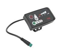 KIMISS Affichage de la Puissance électrique du Vélo LED, Affichage de la Modification du Panneau 790 avec Prise Mâle étanche 5P pour Guidon de 22,2mm 48V (36V)